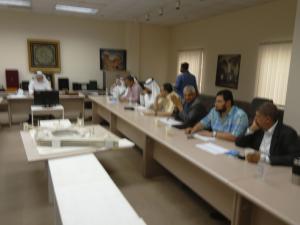 Islamic Architecture Department Council Held its First Meeting for the Academic Year 1437/1438H